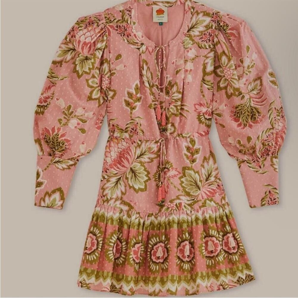 Farm Rio Aura Floral Dress - Picture 2 of 8